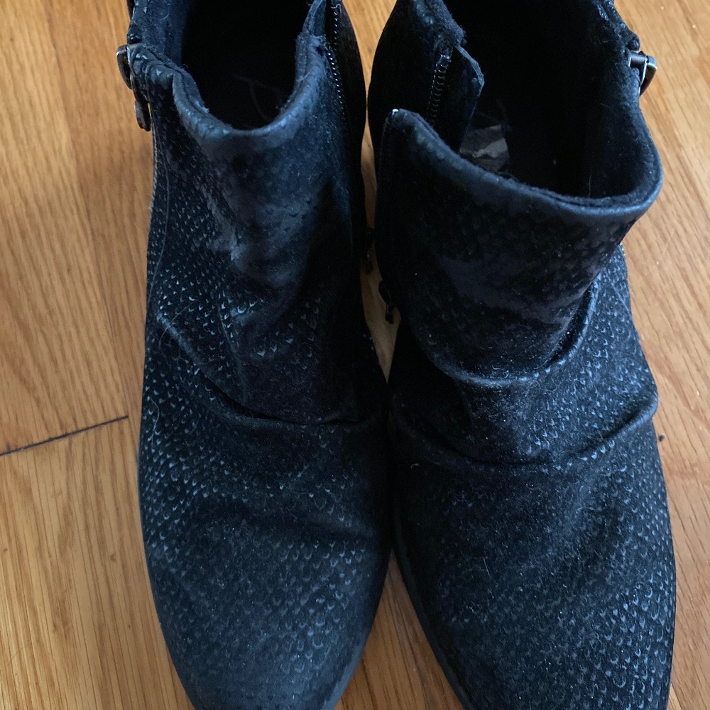 Blowfish black booties